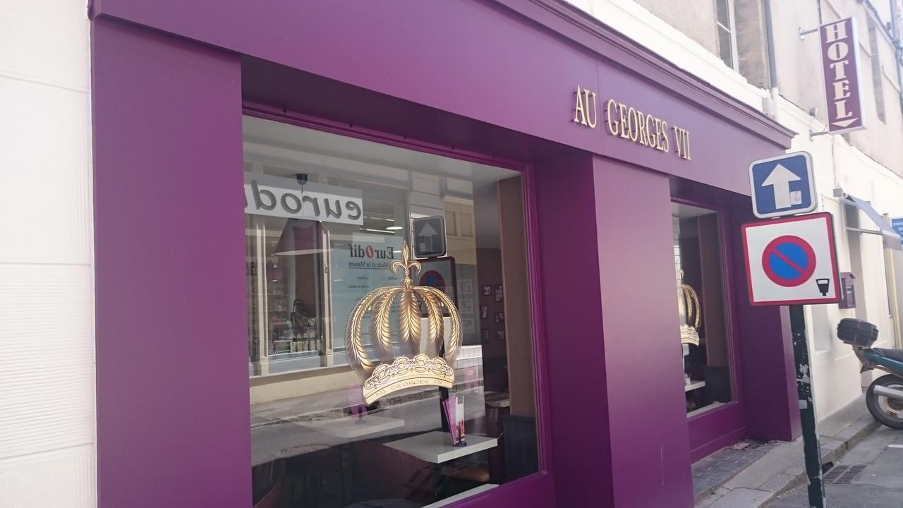 Au Georges VII Hotel Bayeux Eksteriør billede